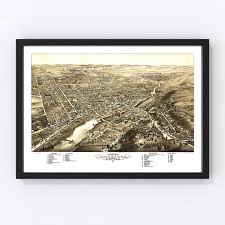 Waukesha Map 1880 - Old Map of Waukesha ...