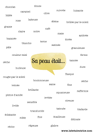 Liste Pour Auteurs Decrire La Peau Conseils D Ecriture Comment Ecrire Un Roman Comment Ecrire