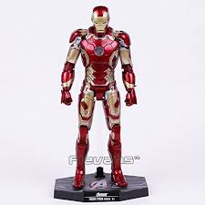 Hot toys hottoys iron man ironman mark mk 43 xliii diecast. Buy Hot Toys Avengers Age Of Ultron Iron Man Mark Mk 43 With Led Light Pvc Action Figure Collectible Model Toy Online In Lebanon B079g1pql8