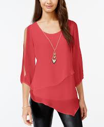 Bcx Juniors Cold Shoulder Asymmetrical Top Boho Edgy