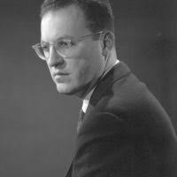 Glassblower, operated by Norm Phillips, taken November 1959. Morgue 1959-22  (P-1) [Photographer: Donald Cooksey]