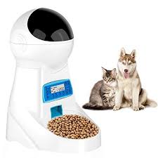 With respect to the limitations, the major limitation of the surefeed feeder is that it does not provide portion control and does not have a timer. Joytool Automatic Cat Feeder Pet Dog Food Dispenser Feeder For Small Medium Large Cat Dog 4 Meal Timer Programmable Voice Recorder Portion Control Automatic Cat Feeder Pet Feeder Dog Food Recipes