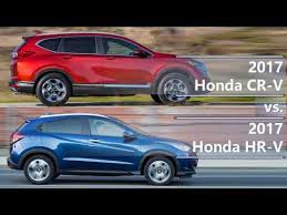 2019 honda hr v cargo volume. 2017 Honda Cr V Vs 2017 Honda Hr V Technical Comparison Youtube