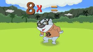 8 Times Table Multiplication Song With Numbear 8 Jerry Multiplication Songs Math Songs Fun Math