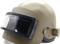 Russian Altyn Helmet Replica - Steel Visor Tactical Airsoft/Cosplay Helmet  (Black, Size 55-62)