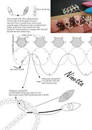 Kittens 39 Pattern Double Picot Www Flickr Com X2f Photos X2f Ninet Flickr Needle Tatting Patterns Tatting Tutorial Shuttle Tatting Patterns