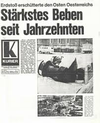 April 1972 im niederösterreichischen seebenstein mit einer magnitude von 5,3 gemessen. Vor 40 Jahren Letztes Starkes Erdbeben In Niederosterreich Und Wien Zamg