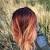 Light Brown To Red Ombre