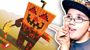 Halloween Minecraft with Jacob