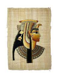 Cleopatra VII Papyrus Ancient Egyptian Queen Cleopatra - Etsy