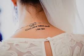 In leviticus 19:28 it says no tattoos. Bible Verse Tattoo Lovetoknow