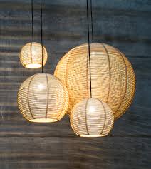 Abat jour rotin signe starck pour lampe bon jour unplugged. Sangha Suspension Boule En Rotin 30cm Dark Fabricant Belge Original Ref 18090227