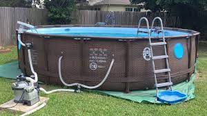 After doing a little bit of research, i learned pretty much all the intex/coleman/bestway above ground pools come with underpowered pumps in order to help keep the overall cost down so i knew i was going to have to buy a. Coleman Power Steel Swim Vista Series Youtube