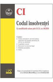 85/2014 si legea insolventei persoanelor fizice nr. Codul Insolventei Ed 3 Act 5 Noiembrie 2018 Libris
