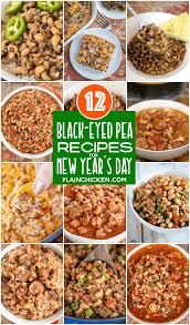 Black Eye Pea Recipes For New Year S Day Legend Has It That If You Eat Black Eyed Peas On New Year S Da Pea Recipes New Years Day Meal Black Eyed Peas