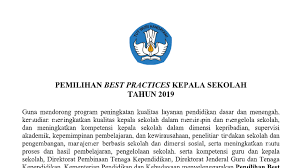 Tugas ojl calon kepala sekolah terdiri dari 5 jenis, yakni: Pemilihan Best Practices Kepala Sekolah Tahun 2019 Guru Berbagi