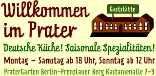 Prater Biergarten Garten Berlin Bier