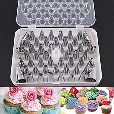 How to clean major appliances. Buy Kurtzy Stainless Steel Cake Icing Nozzles For Decorating Cupcake Pastries Desserts Tarts Pie Set Of 52 Assorted Online Looksgud In