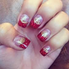 My Christmas Ombre Nails Ombre Nails Red Ombre Nails Nails It's a good idea to use colors from the.