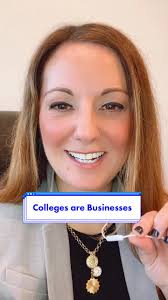 There are definitely differences b/t for-profit & non-profit colleges, but  they’re both businesses. #collegeadmissions #collegeacceptance