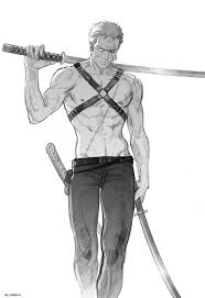 Luffy paie sa tournée avec un bon tonneau de rhum sous le bras comme un bon capitaine pirate même avec zorro blessé. Roronoa Zoro Zoro One Piece One Piece Drawing One Piece Manga