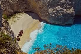 Navagio beach is on the west coast of zakynthos, in greece's ionian islands. The Shipwreck Beach In Greece Villanovo