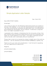 An application letter, also known as a cover letter, is sent with your resume during the job application the job application letter explains who you are as a professional and an individual. 11 Best Application Letter Templates To Get Perfect Job