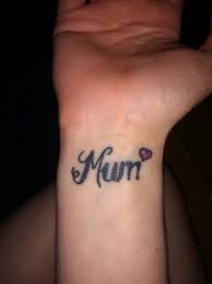 Explore the top 35 wrist tattoos and get innovative design inspiration for your next tattoo. Mum Tattoo On Wrist Mom Tattoos Mom Heart Tattoo Mum Tattoo