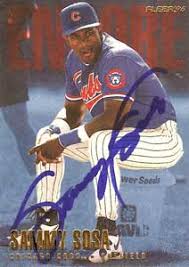 / mlb baseball cards / gift / dad / vintage / retro / near mint condition!!! Sammy Sosa Baseball Cards By Baseball Almanac