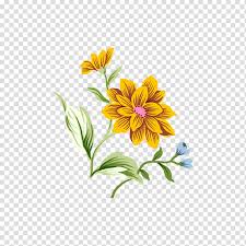 Seeking for free watercolor flowers png images? Flowers Yellow Flowers Transparent Background Png Clipart Hiclipart