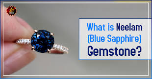 Blue sapphire (neelam) blue sapphire (neelam) is an extremely valuable, blue coloured gemstone of the corundum mineral family. Neelam Stone History Power Of Blue Sapphire Neelam Stone Price