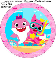 You'll love this free shark themed printable. Free Printable Baby Shark Cupcake Topper Template Novocom Top