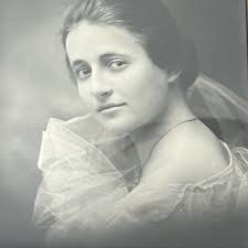 This is Ella. What a blessing it was to be able to spend final moments with  my grandpa Len. This is a picture of his mom we had pinned where he could