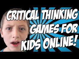 There are many skills associated with the critical thinking, but the six but could board games really enhance your critical thinking skills? Online Critical Thinking Games