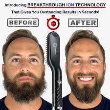 Beard Comb Small Beard Straightener Electric Men Quick Beard Straightener  Hair Comb At ₹ 160/piece