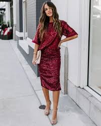 Orchestra Sequin Midi Skirt In 2020 Sequin Midi Skirt Burgundy Skirt Outfit Midi Skirt