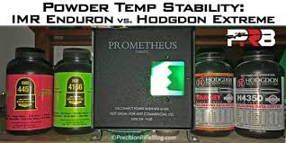 powder temp stability hodgdon extreme vs imr enduron