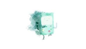 Adventure Time Simple Background Puddle Console Bmo Smiling Fan Art Hd Wallpaper Wallpaperbetter See how many points you get and whether you can make the leaderboard!