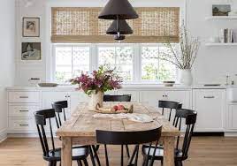 From its humble beginnings as a work surface, the rustic icon of a farmhouse table has become a prized gathering spot as well as the heart of today's kitchens and dining rooms. 20 Modern Farmhouse Dining Rooms That Will Transport You To The Countryside