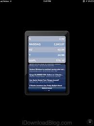 It lets you get the latest information on the rises and falls in stocks and shares market. The Stocks App Kinda Makes Its Way To The Ipad In Ios 6