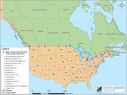 Border reopening still leaves a lot of people stranded. Truck Movement Across The Canada Us Border The Effects Of 9 11 And Other Factors Sciencedirect