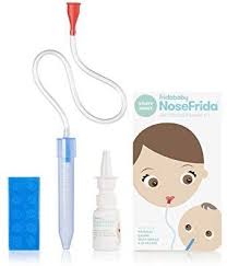 Amazon Com Nosefrida The Snotsucker Baby Nasal Aspirator And Saline Nasal Spray Kit With 10 Hygiene Filters By Fridab Nose Frida Saline Nasal Spray Fridababy