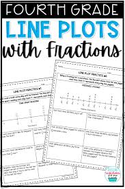 Line Plots With Fractions In 2020 Fractions Distance Learning Fraction Practice