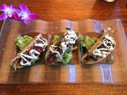 Instead of placing the fish directly on the grill, use a grill basket, which will make it easier to flip the fish. Ahi Fish Tacos Picture Of Hula Grill Waikiki Oahu Tripadvisor