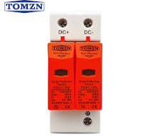TOMZN SPD DC 500V/600V/800V/1000V 10KA~20KA 20KA~40KA House Surge Protector  Low-voltage Arrester Device