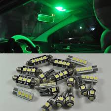 Smd Bright 16 Lights Led Interior Kit For Jeep Grand Cherokee 1998 2004 Green Jeep Grand Cherokee Deco Led Led