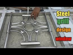 Latest Window Grill Design Stainless Steel Window Grill Youtube