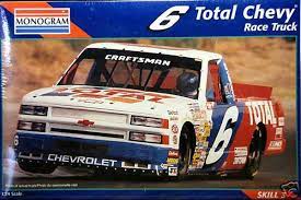 The 2000 nascar craftsman truck series was the sixth season of the craftsman truck series, the third highest stock car racing series sanctioned by nascar in the united states. 1995 Nascar Chevy Truck Total 6 Rick Carelli Monogram 2475 Bausatz