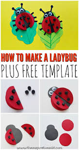 Craft Easy Easy Spring Crafts For Toddlers Fine Motor Edit Inspiration Ladybug Preschool In 2020 Ladybug Crafts Spring Crafts For Kids Summertime Crafts