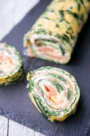 Kohlenhydrate darf man nur bei einer kurzfristiger diät vermeiden, stattdessen kann man mehr lebensmittel mit natürlichem fett essen. Low Carb Spinat Lachs Rolle Zum Silvesterbuffet Oder Sonntagsbrunch